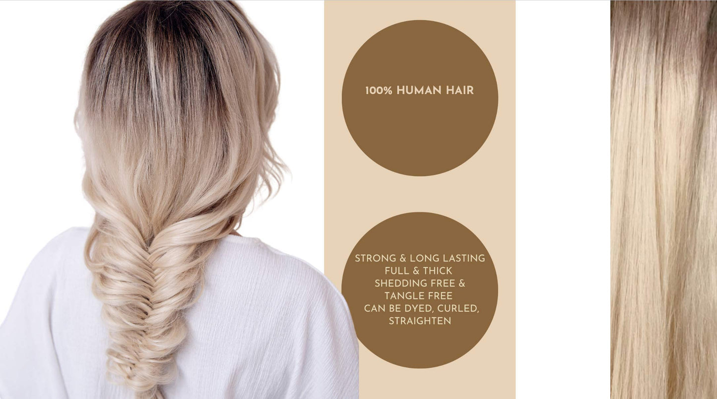 Blonde Balayage Hair Extensions