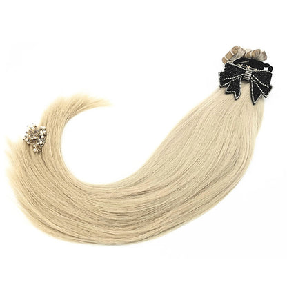 Platinum Blonde (60) - Tape in Hair Extensions